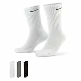 Nike SX7664 Season 2021/22 Sport Socks Unisex white(black)/carbon heather(black)/black(white) M
