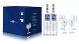 Martin Miller's Ginebra - Pack para Regalo: 2 Botellas de 70 cl + 4 Copas Exclusivas | Para Gin Tonic y Cócteles Sofisticados
