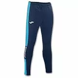 Joma Championship IV Pantalones, Hombre, Marino Turquesa Flúor, M
