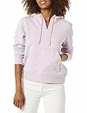 Amazon Essentials Sudadera con Capucha y Cuello en Pico Abierto, de Manga Larga y Corte Clásico Mujer, Lila, XL