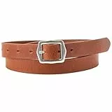 Levi's Cinturón de Piel para Mujer Women's Lux Leather Belt, coñac, 60