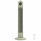 Cecotec Ventilador de Torre EnergySilence 320 Max Skyline Retro Smart Green de 32', 40W, LED display, Control táctil y remoto, 3 Velocidades, 3 Modos, Temporizador 12 horas y Oscilación 72º