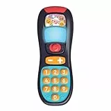 Clementoni - Juego Musical de bebé de 10 Meses, Mando a Distancia de Juguete para niños, Regalo electrónico Interactivo parlante Luces y Sonidos, con Canciones, Primera Infancia, Pilas Incluidas,