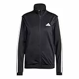 adidas Mujer Tricot 3-Stripes Tracktop, Black/White, XXL