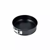 MasterPro FOODIES COLLECTION - Molde Desmontable Acero al Carbono - Base Ondulada Antiadherente - Cerradura de Acero - Apto para Horno y Microondas - Fácil de Limpiar, 40 cm