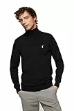 Polo Club Jersey Cuello Alto para Hombre con Logo Bordado 100% Algodón - Coton Suéter
