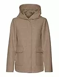 VERO MODA Vmpopsia-Chaqueta Ga Boos, Plateado/Detalles: Melange, M para Mujer