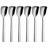 WMF Nuova - Set 6 Cucharas para Helado 14 cm, Acero Inoxidable Pulido Cromargan, Aptos para Lavavajillas