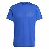 adidas Hombre Train Essentials Comfort Training tee, Semi Lucid Blue/Black, L