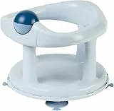 Bebeconfort Asiento Bañera Bebe, Sillón de Baño y Ducha, Silla Giratoria de 360 Grados para Baño de Bebé, con Ventosas de Seguridad, Blue