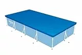 BESTWAY Cobertor de Invierno Rectangular 410x226 cm para Piscinas Rectangulares de 400x211 cm Azul
