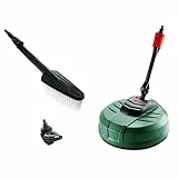 Bosch Home and Garden Hidrolimpiadora de alta presión Kit de limpieza para la casa y el coche (con limpiador de terrazas, con cepillo de lavado y boquilla de 90 grados, embalaje en caja)
