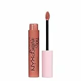 NYX Professional Makeup Lip Lingerie XXL, Labial líquido de larga duración, Cobertura mate 16H, Tono Turn On