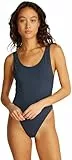 Calvin Klein Scoop Back One Piece Kw0kw02883 Traje de baño, Blue (India Ink), S para Mujer