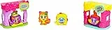 MojiPops Party - Blíster Club Room (PMPPB416IN00) con 4 Figuras, una de Las Figuras con Glitter