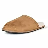 Amazon Essentials Zapatilla Cómoda Hombre, Castaño Micro Gamuza, 47 EU