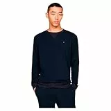 Tommy Hilfiger Sudadera Hombre Track Top sin Capucha, Azul (Desert Sky), L