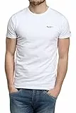 Pepe Jeans Original Basic 3 N Camisetas, Blanco (White), XL para Hombre