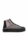 D.Franklin Zapatillas Altas Mujer One Way Patchwork Negro - Zapatillas de Vestir para Mujer - Moda Casual - Talla (36) - Modelo One-Way