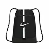 Nike NK ACDMY GMSK Gym Bag, Unisex, Black/Black/White, Uni