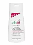Sebamed Champú Ultrasuave 400ml - Champú con fórmula de cuidado capilar extra-suave para cuero cabelludo sensible y cabello normal a seco