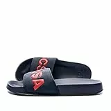 DC Shoes ADYL100043 Hombre Zapatos de playa y piscina, Azul (Navy/Red Nrd), 43 EU