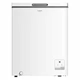 Cecotec Congelador Horizontal Bolero CoolMarket Chest 142 White E, Capacidad 142 L, Modo Inverter Plus, Dual Fuction, Fast Freezing, Cesta Interior, Control Electrónico, Clase E