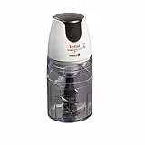 Tefal MB450B picadora eléctrica de alimentos 0,5 L Transparente, Blanco 500 W - Picadoras eléctricas de alimentos (0,5 L, Transparente, Blanco, De plástico, 500 W, 1,04 kg, 126 mm)