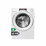 Candy RapidO RO16106DWMCT/1-S Lavadora 10 KG, 1600 RPM, Pantalla Smart Text, Panel Smart Touch, Wi-Fi, Snap & Wash, 16 Ciclos, 9 Rápidos, Motor Inverter Speed Drive, Función Vapor, 78 DB, Blanco