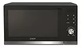 Candy Moderna CMGA20TNDB, Microondas con Grill, 20L, 1250W, 6 Niveles de Potencia, Digital, 8 Funciones, Bloqueo Seguridad, Plato 25,5CM, Grill Rack, Autolimpieza, App hOn, Negro