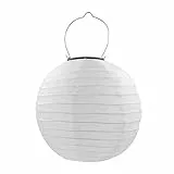 Qedertek Luces Solares LED Exterior Jardin, 20cm Farolillos Solares Blanco Cálido pare Nailon, Impermeable Luces Decoración para Jardín, Casa, Bodas (Blanco Calido)