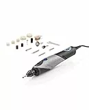 Dremel 2050 Stylo + Grabador eléctrico, kit de herramientas de grabado artesanal versátil con 15 accesorios y mandril múltiple con embalaje de cartón