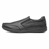 Hush Puppies Aaron, Mocasines Hombre, Black, 44 EU