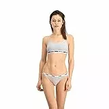 Puma Bikini, Gris (Grey/Grey), M (Pack de 2) para Mujer