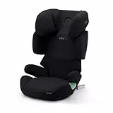 CBX by CYBEX Silla de coche infantil Solution X i-Fix, Para coches con y sin ISOFIX, De 3 a 12 años aprox. (100 - 150 cm), De 15 a 50 kg aprox., Negro (Pure Black)
