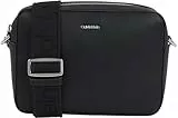 Calvin Klein Bolso bandolera Mujer Must Camera Bag pequeño, Negro (Ck Black), Talla Única