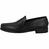 Geox U New Damon B, Mocasines Hombre, Negro, 41.5 EU