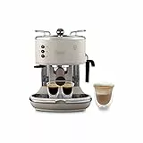 De'Longhi ECOV 311.BG Cafetera Automática, 1100 W, 1.4 L, 15 Bares, 2 Tazas, Acero Inoxidable, Beige