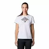Columbia Camiseta Estampada de Manga Corta para Mujer, Sun Trek