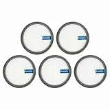 PRETTYCARE W200 W300 W400 Juego de filtros de repuesto para aspiradora de alta eficiencia, filtro de malla lavable compatible con piezas de aspiradora inalámbricas, accesorios para limpieza del hogar