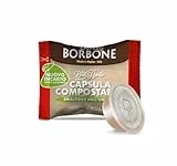 Caffè Borbone Don Carlo Cápsulas Compostables, Mezcla de Café Roja - 100 Cápsulas - Compatibles con Máquinas de Café Lavazza* A Modo Mio* para uso doméstico