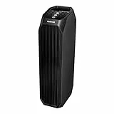 Toshiba Purificador de aire CAF-Z45FR 3 en 1 Air Purifier con filtro HEPA H13, CADR 228 m³/h, filtro de carbón activo, luz UV, 99,7% de efecto de filtración de pelo de animales, polen, polvo