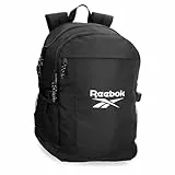 Reebok Carson Mochila Negro 30x47x18,5 cms Poliéster 26,09L by Joumma Bags
