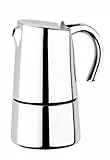 BRA Bella Cafetera Italiana, 6 Tazas, Gris
