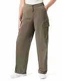 Calvin Klein Jeans Mujeres BRUSHED COTTON CARGO PANT J20J224965, Grey (Tarmac), 30W