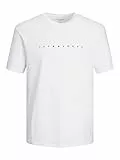 Jack & Jones Jjestar Jj Tee Ss Noos Jnr Camiseta, Niños, Blanco, 164