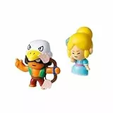 Bizak Brawl Stars Pack 2 Figuras de 6 cm. en Caja, Personajes de Bo y Piper, (64112015-4)