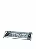 Ariete 732 Parrilla Mesa Eléctrico 2000W Negro, Plata - Barbacoa (2000 W, Parrilla, Eléctrico, Mesa, Parrilla, Negro, Plata)