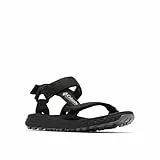 Columbia Men's Konos Globetrot, Sports and Outdoor Sandals, Black/White, 8