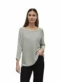 Vero Moda Vmnora 3/4 Boatneck Blouse Noos, Sudadera Mujer, Light Grey Mix, M